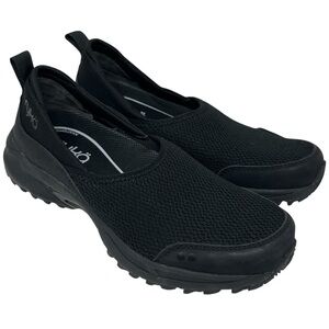 NEW Ryka Women's Sky Walk Chill Black Slip On Sneaker 5.5